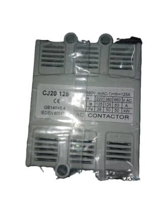 Yhaite 4 Pole 125A, 600Vac Contactor
